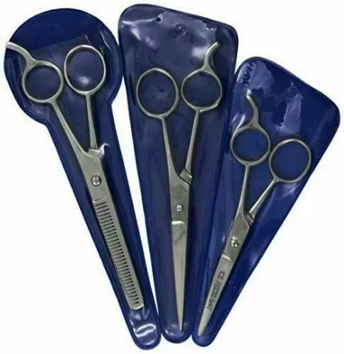 precision hair cutting 3piece scissors